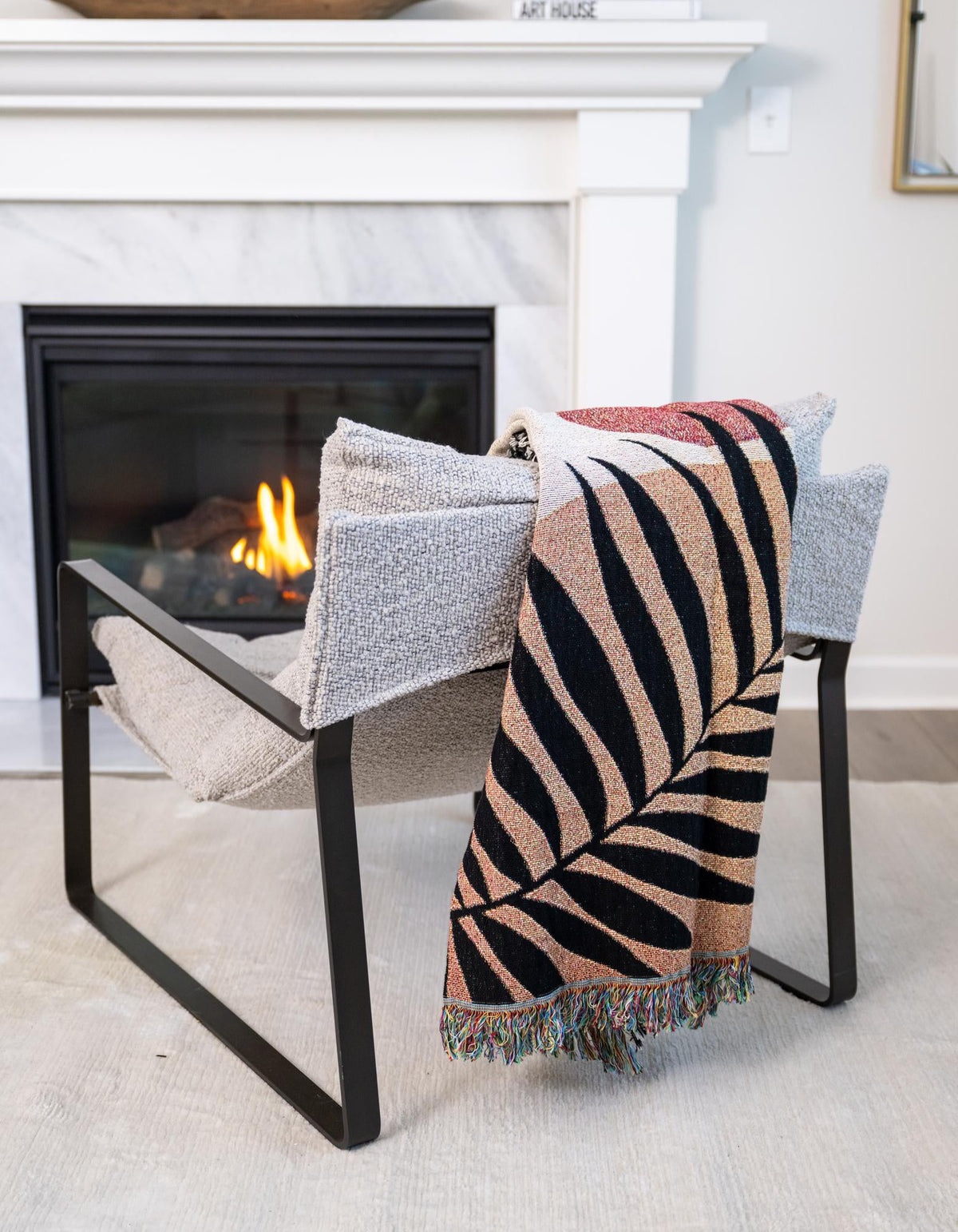 Fleece Haven Collection Area Rug -  Danville Rectangle Multi  lifestyle 2