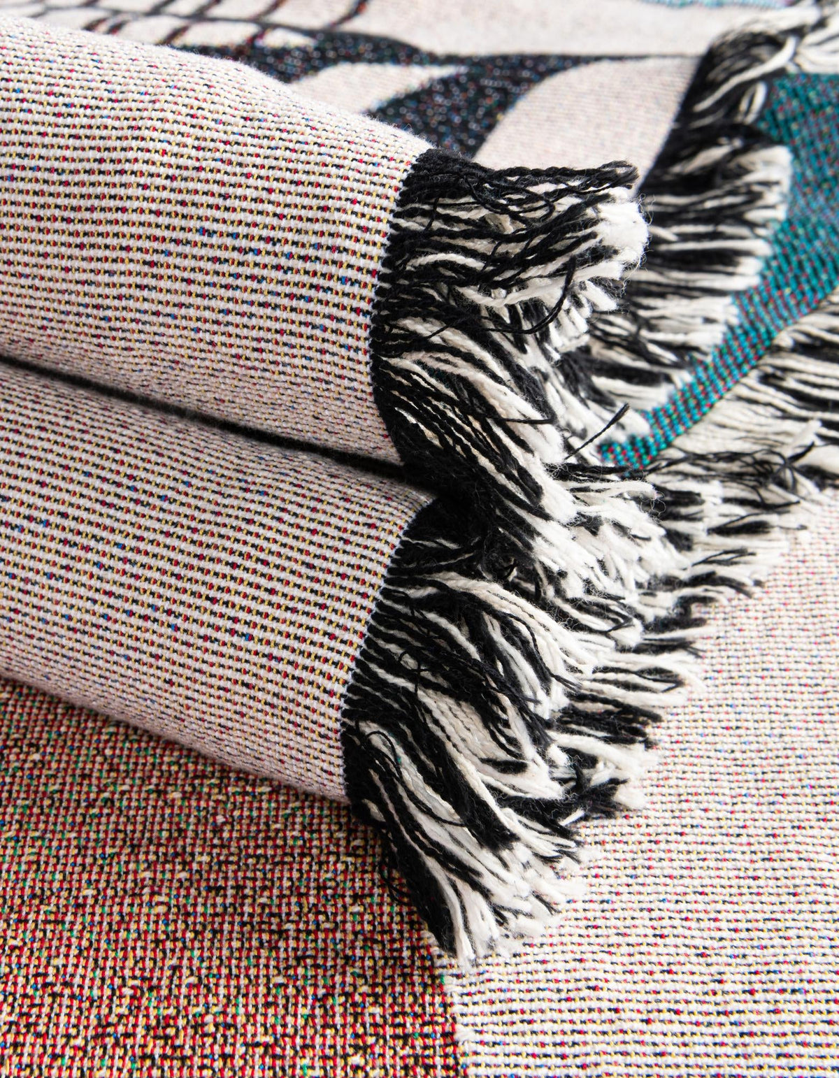 Fleece Haven Collection Area Rug -  Danville Rectangle Multi  lifestyle 14