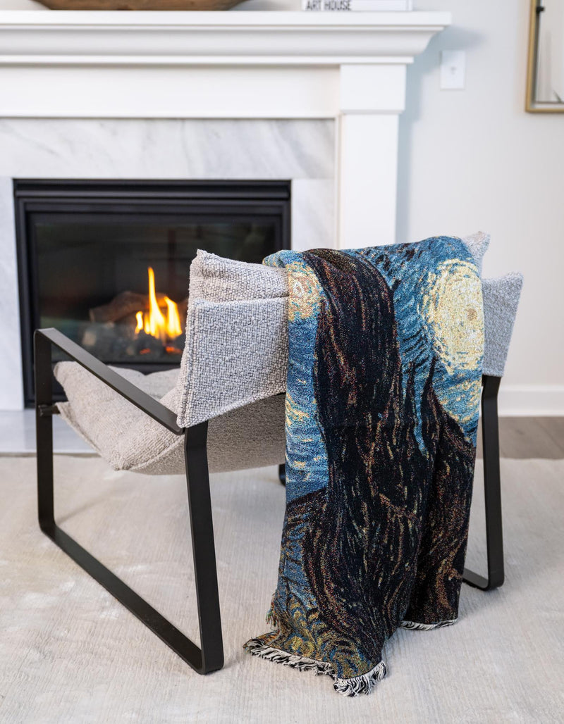 Fleece Haven Collection Area Rug -  Grandview Rectangle Multi  lifestyle 2