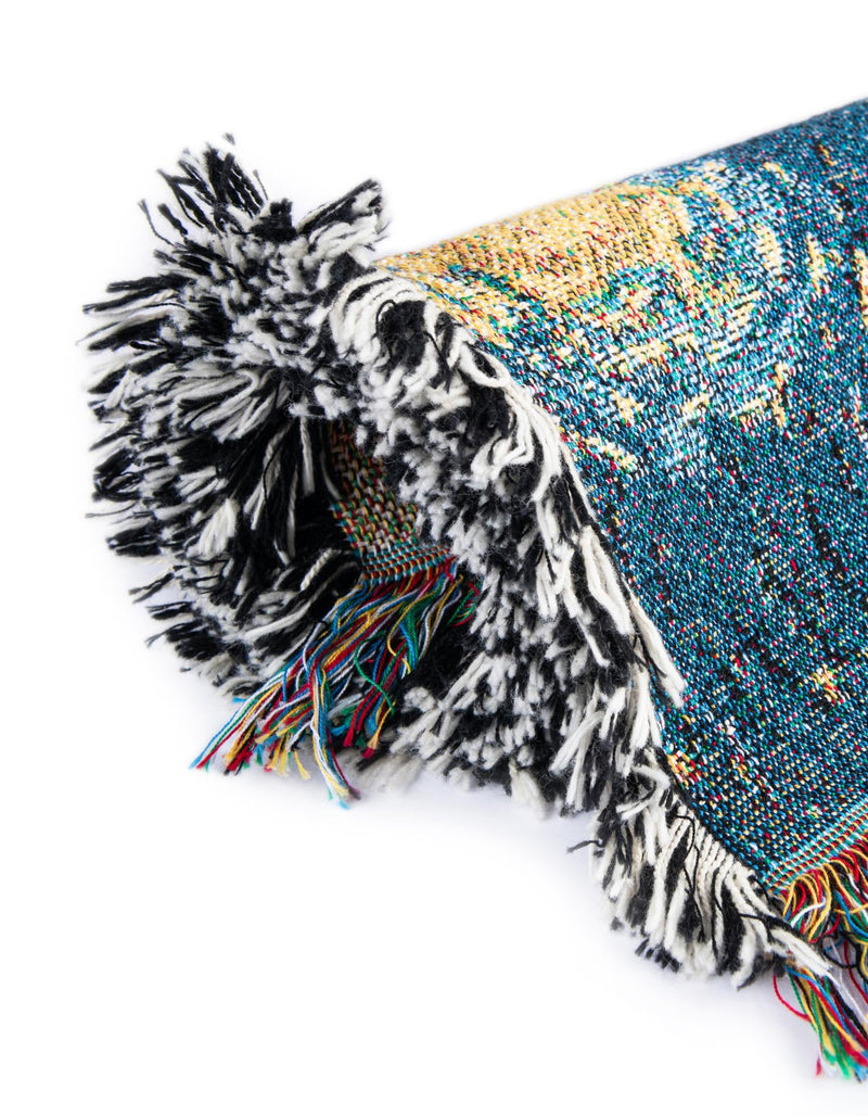 Fleece Haven Collection Area Rug -  Grandview Rectangle Multi  lifestyle 13