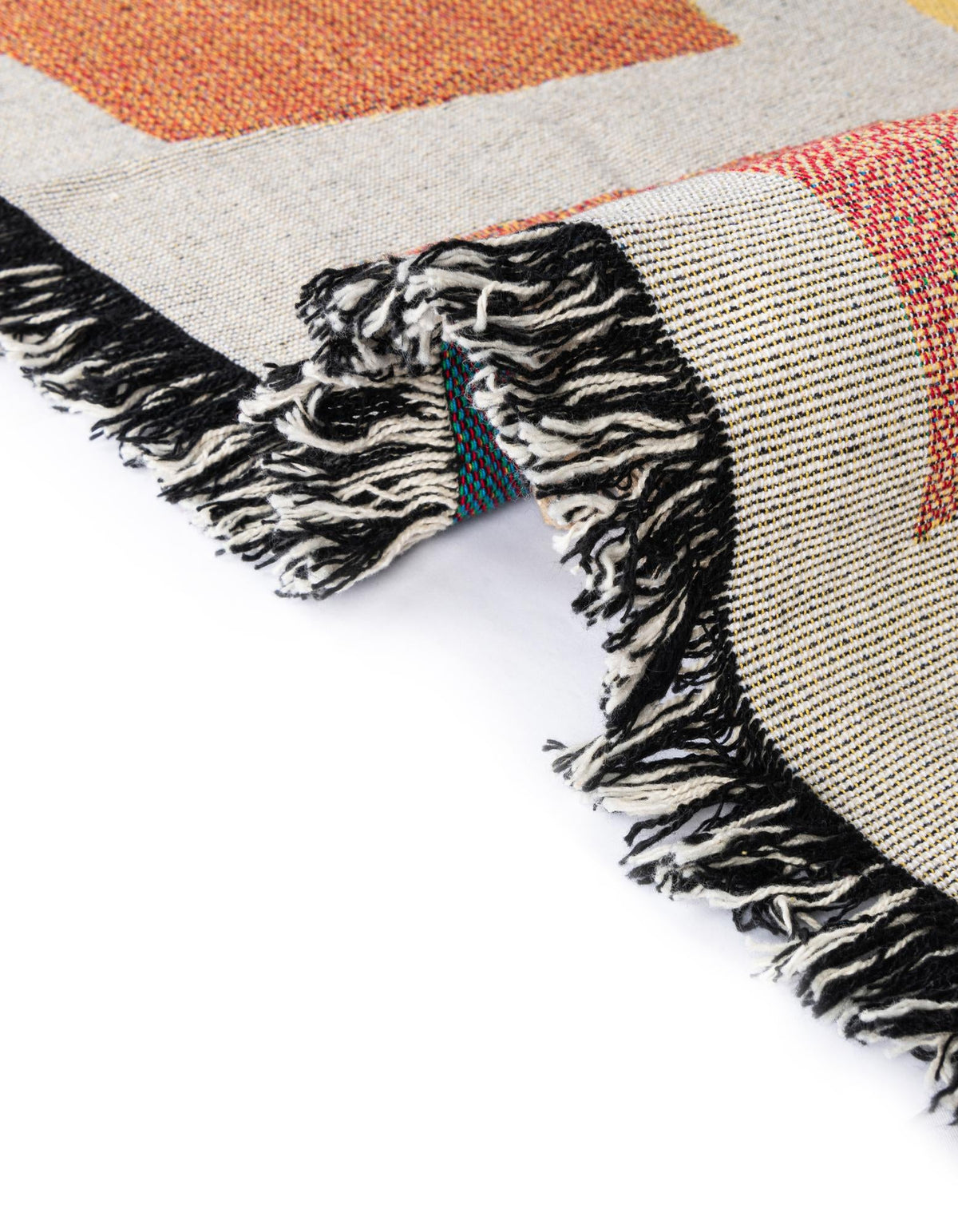 Fleece Haven Collection Area Rug -  Hanover Rectangle Multi  lifestyle 11