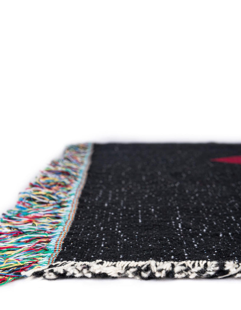 Fleece Haven Collection Area Rug -  Indianapolis Rectangle Black and White  lifestyle 8