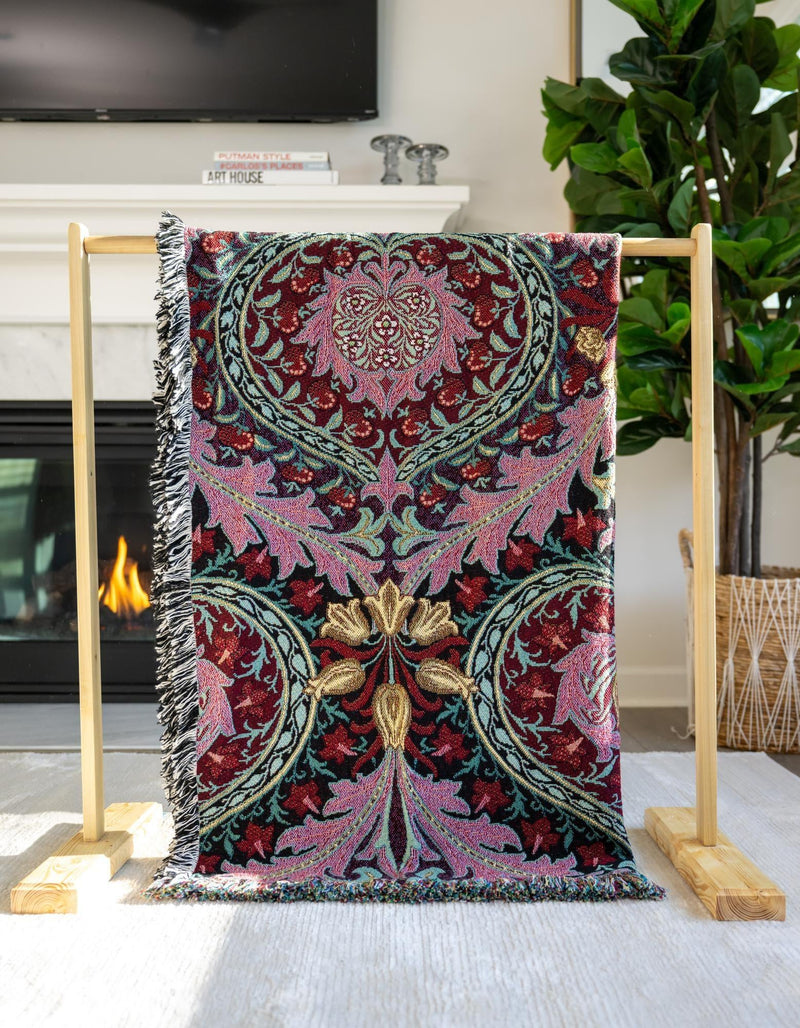 Fleece Haven Collection Area Rug -  Klamath Rectangle Multi  lifestyle 8