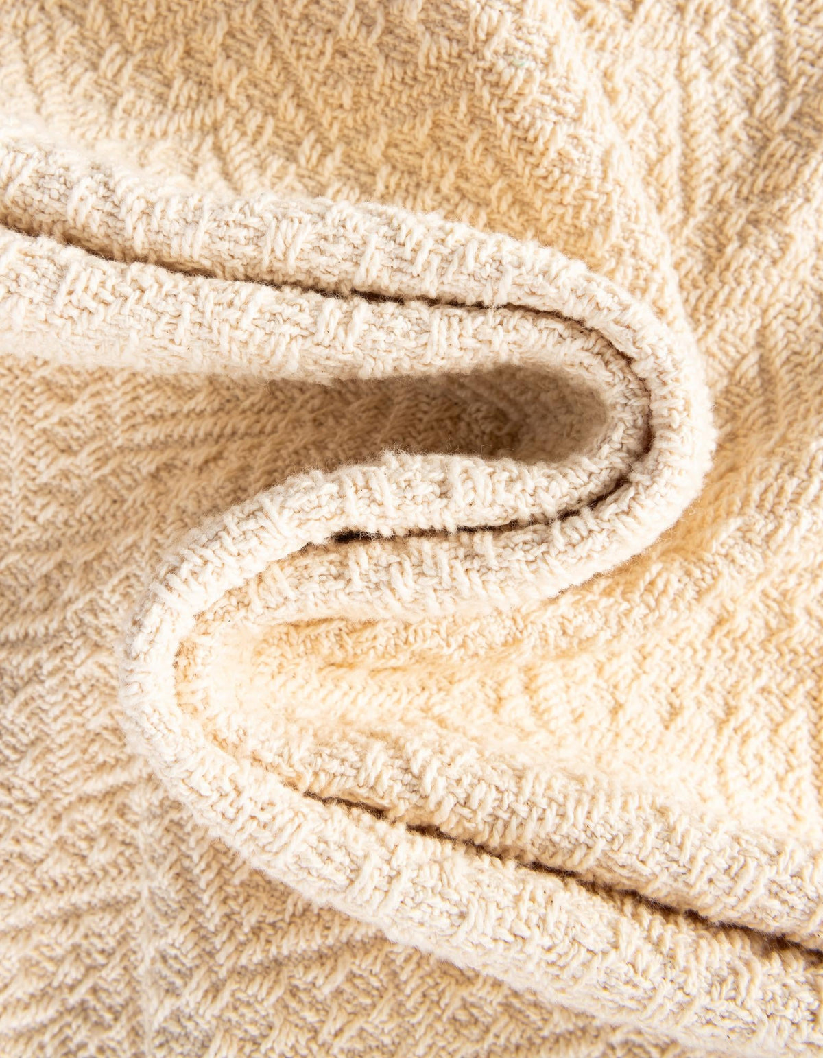 Fleece Haven Collection Area Rug -  Muncie Rectangle Tan  lifestyle 9