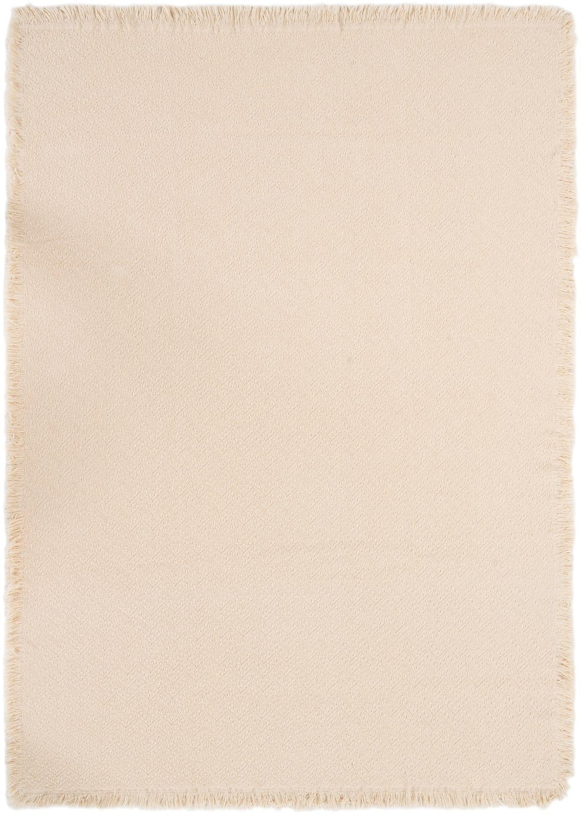 Fleece Haven Collection Area Rug -  Muncie Rectangle Tan Main