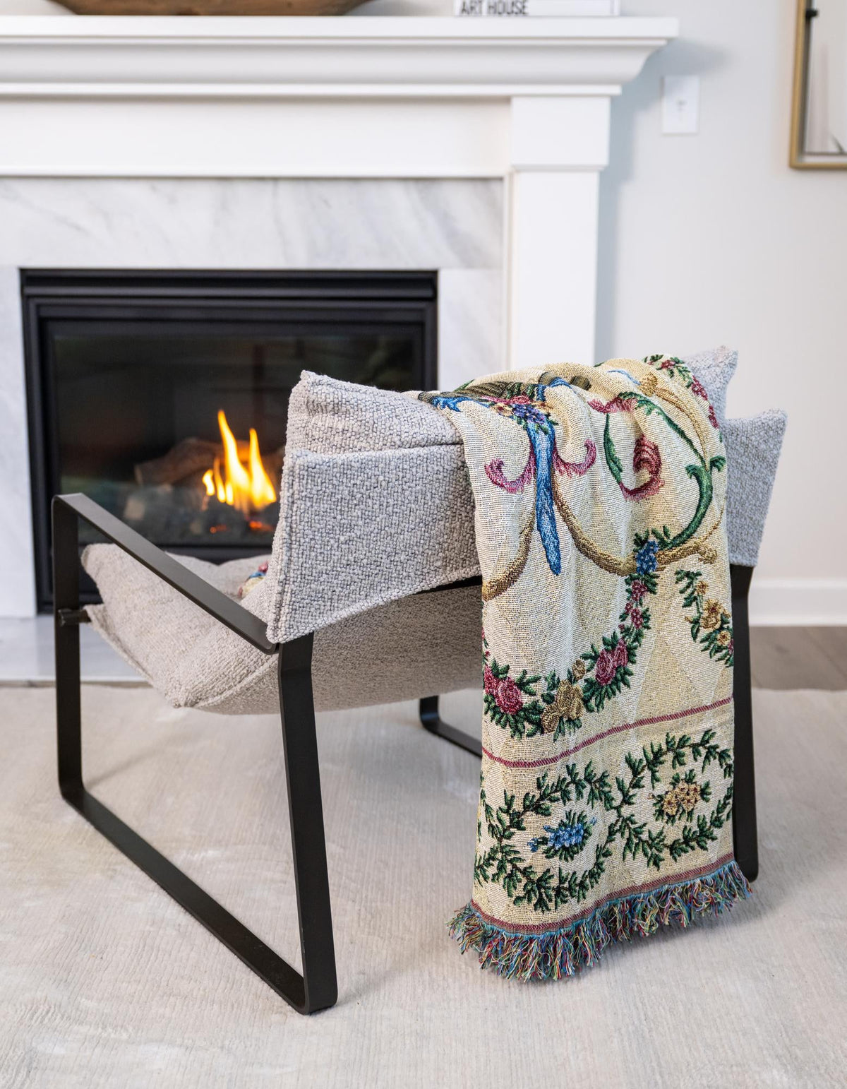 Fleece Haven Collection Area Rug -  Nephi Rectangle Multi  lifestyle 2