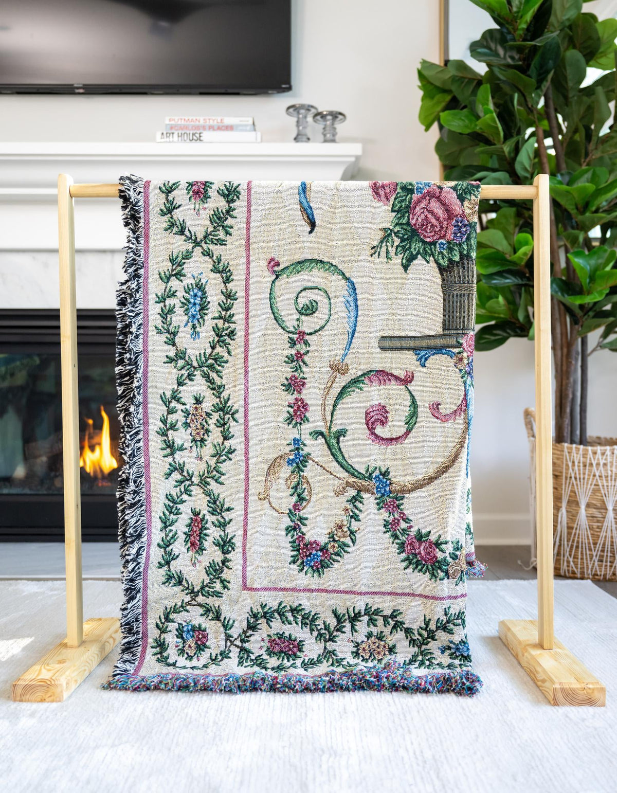 Fleece Haven Collection Area Rug -  Nephi Rectangle Multi  lifestyle 4