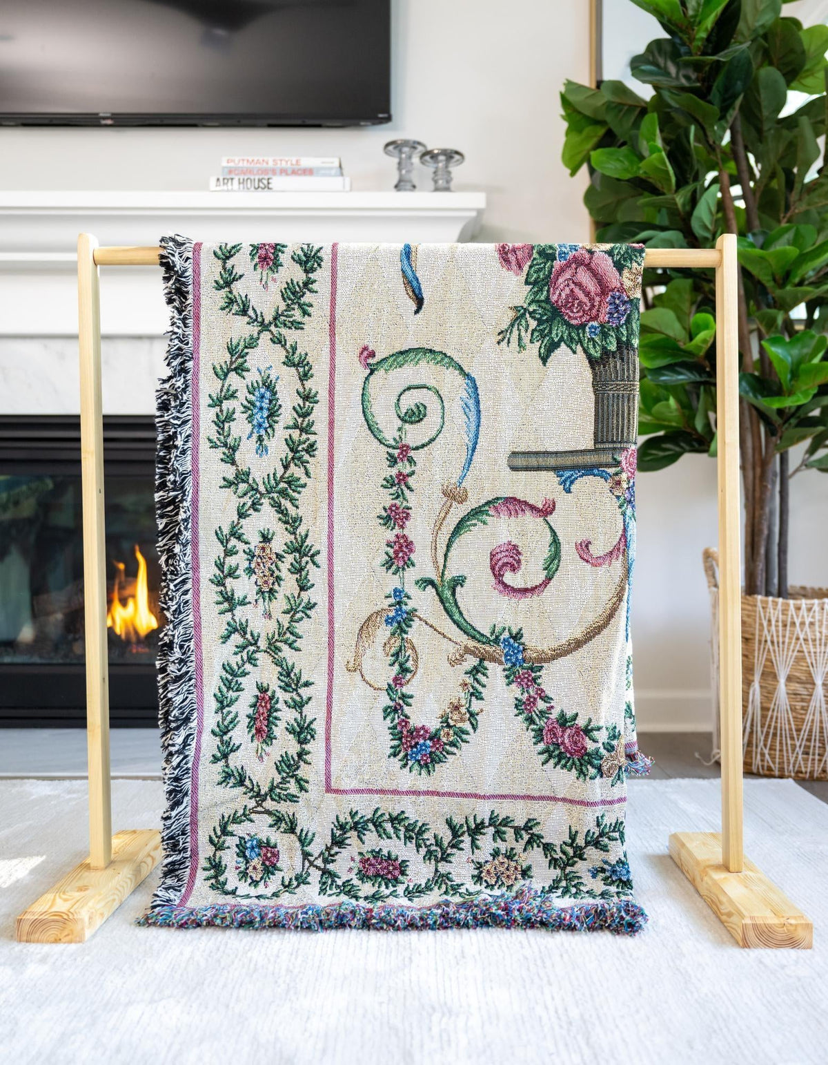 Fleece Haven Collection Area Rug -  Nephi Rectangle Multi  lifestyle 7