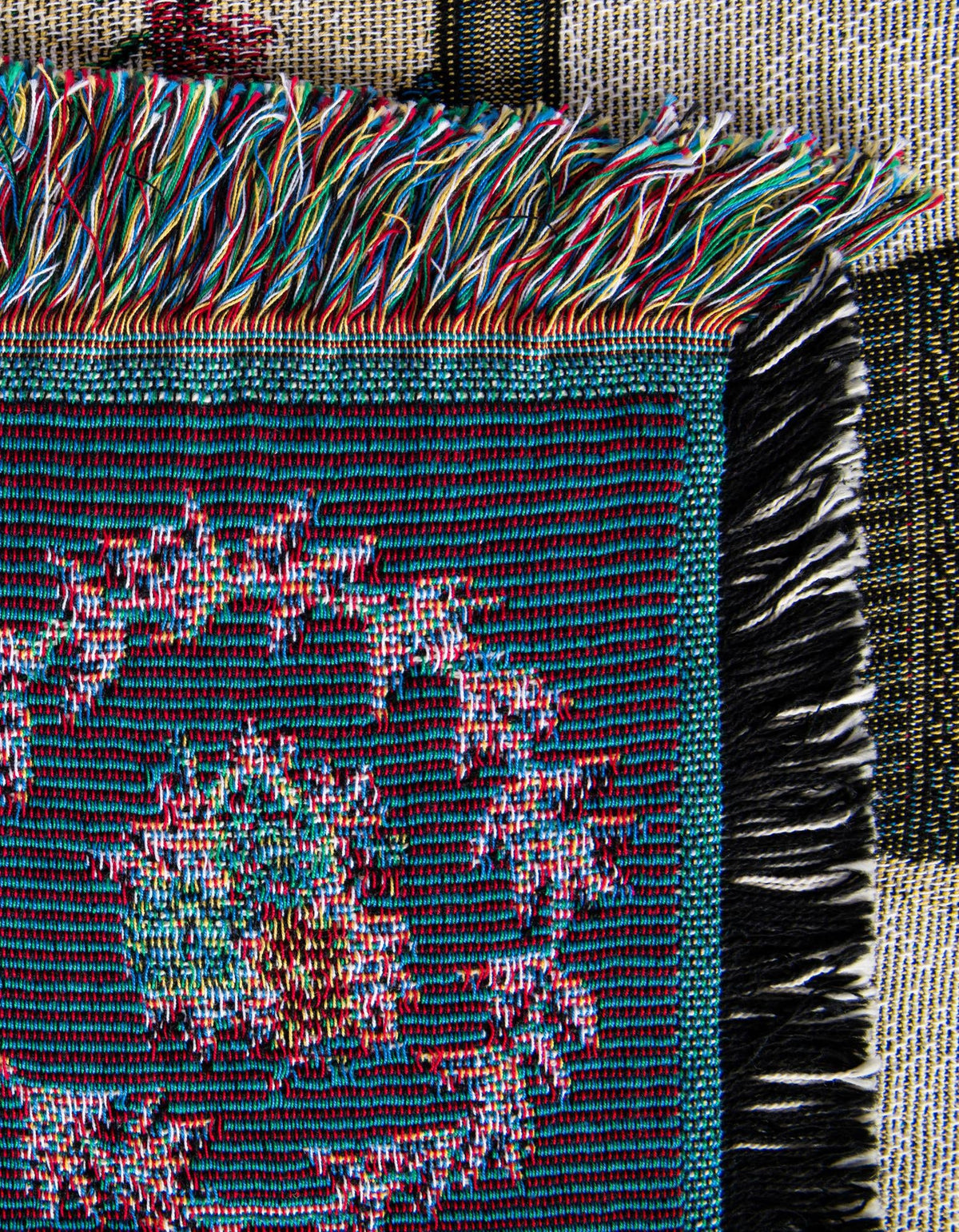 Fleece Haven Collection Area Rug -  Nephi Rectangle Multi  lifestyle 10