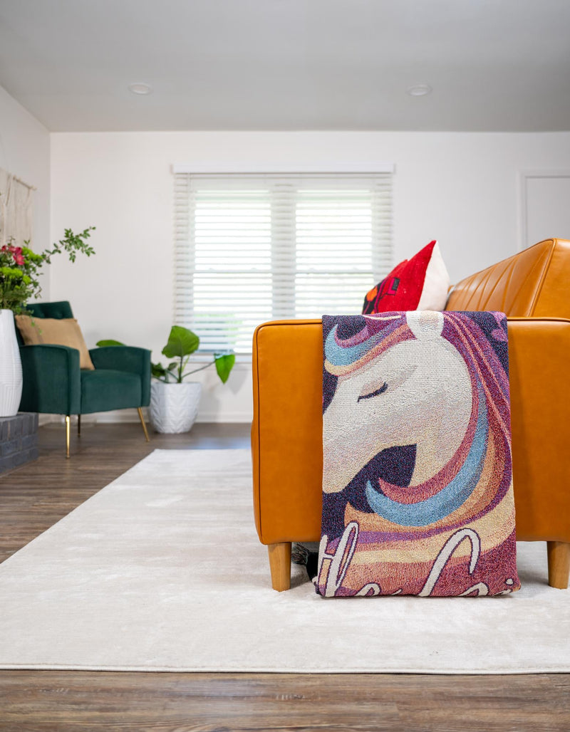 Fleece Haven Collection Area Rug -  Pocatello Rectangle Multi  lifestyle 3