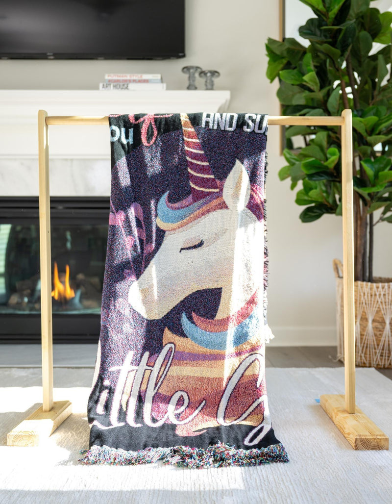 Fleece Haven Collection Area Rug -  Pocatello Rectangle Multi  lifestyle 7
