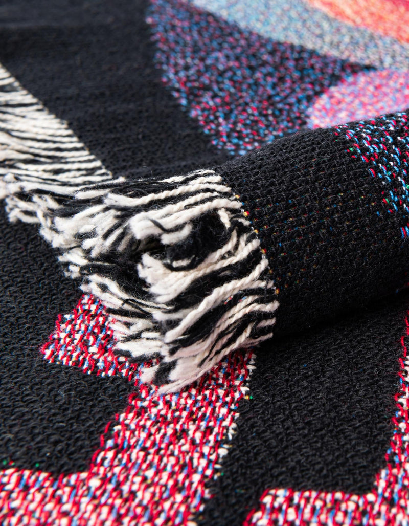 Fleece Haven Collection Area Rug -  Pocatello Rectangle Multi  lifestyle 7