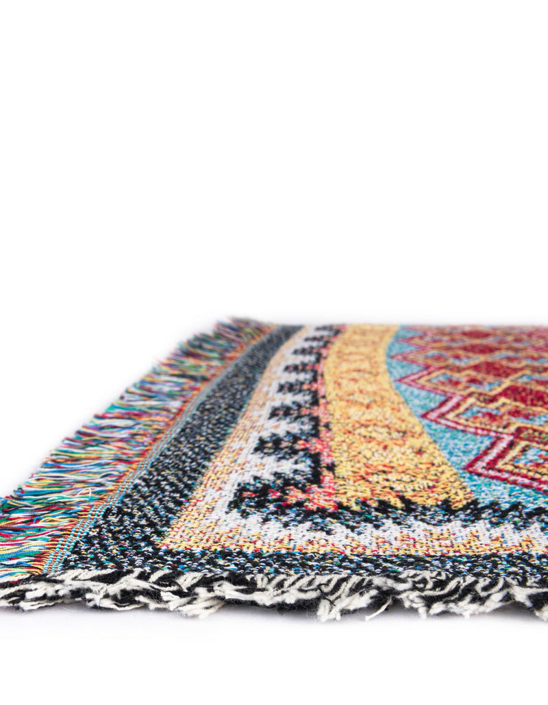 Fleece Haven Collection Area Rug -  TwinFalls Rectangle Multi  lifestyle 8