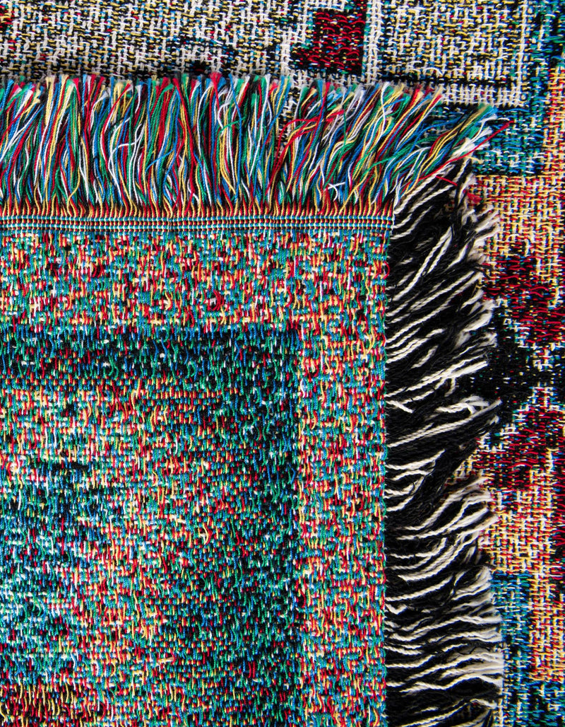 Fleece Haven Collection Area Rug -  TwinFalls Rectangle Multi  lifestyle 10