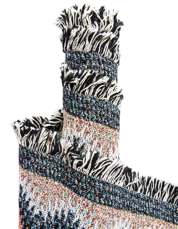 Fleece Haven Collection Area Rug -  TwinFalls Rectangle Multi  lifestyle 12