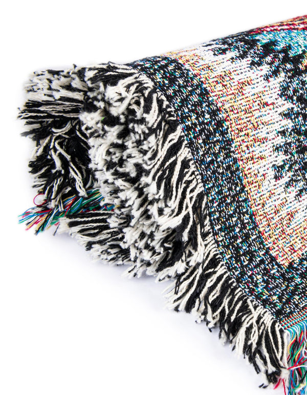 Fleece Haven Collection Area Rug -  TwinFalls Rectangle Multi  lifestyle 13