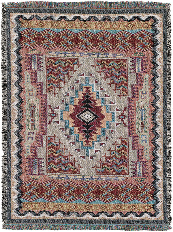 Fleece Haven Collection Area Rug -  TwinFalls Rectangle Multi Main