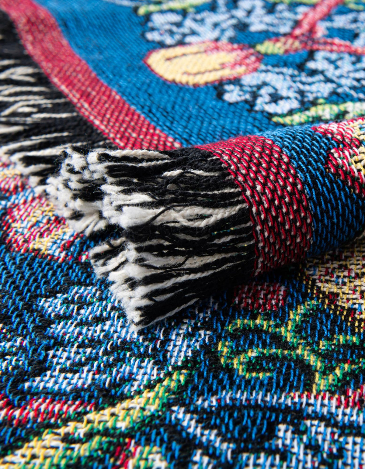 Fleece Haven Collection Area Rug -  Unionville Rectangle Blue  lifestyle 7