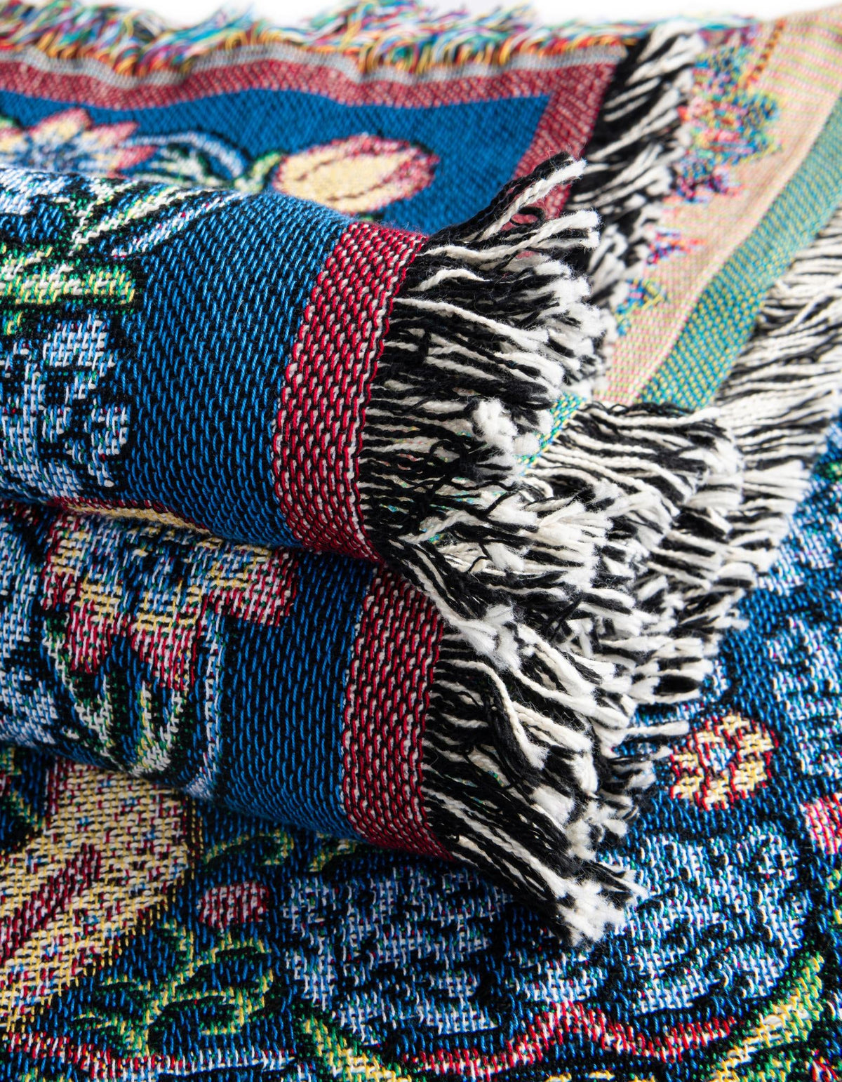 Fleece Haven Collection Area Rug -  Unionville Rectangle Blue  lifestyle 14