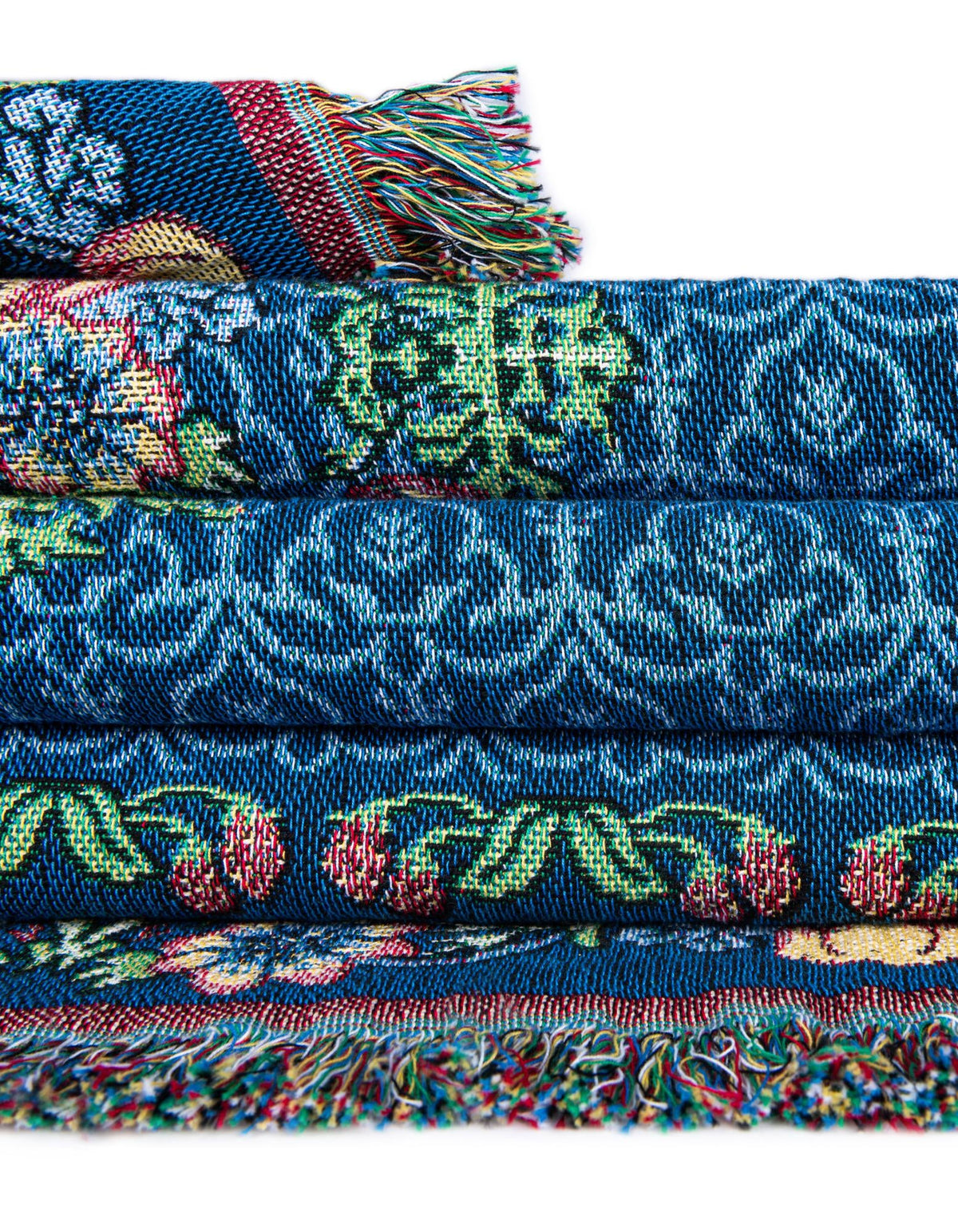 Fleece Haven Collection Area Rug -  Unionville Rectangle Blue  lifestyle 15
