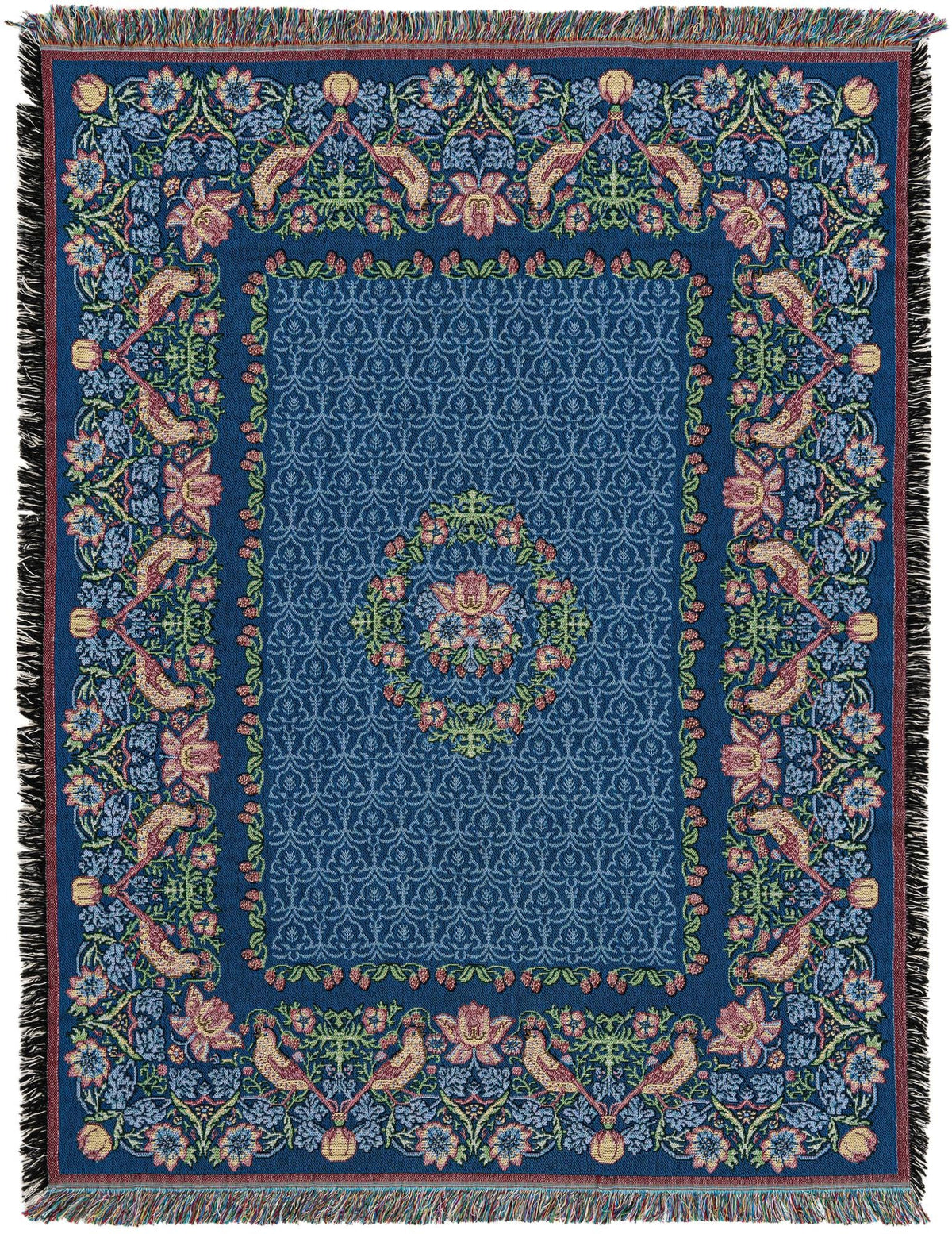 Fleece Haven Collection Area Rug -  Unionville Rectangle Blue Main