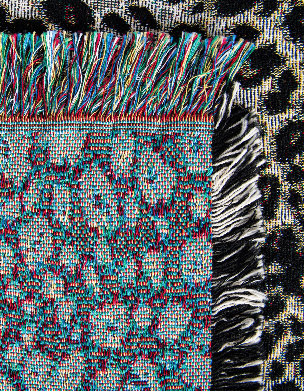 Fleece Haven Collection Area Rug -  Vernon Rectangle Multi  lifestyle 10