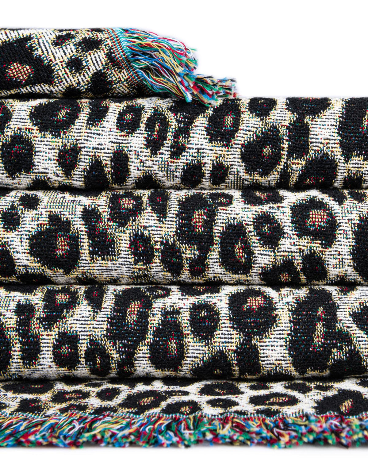 Fleece Haven Collection Area Rug -  Vernon Rectangle Multi  lifestyle 15