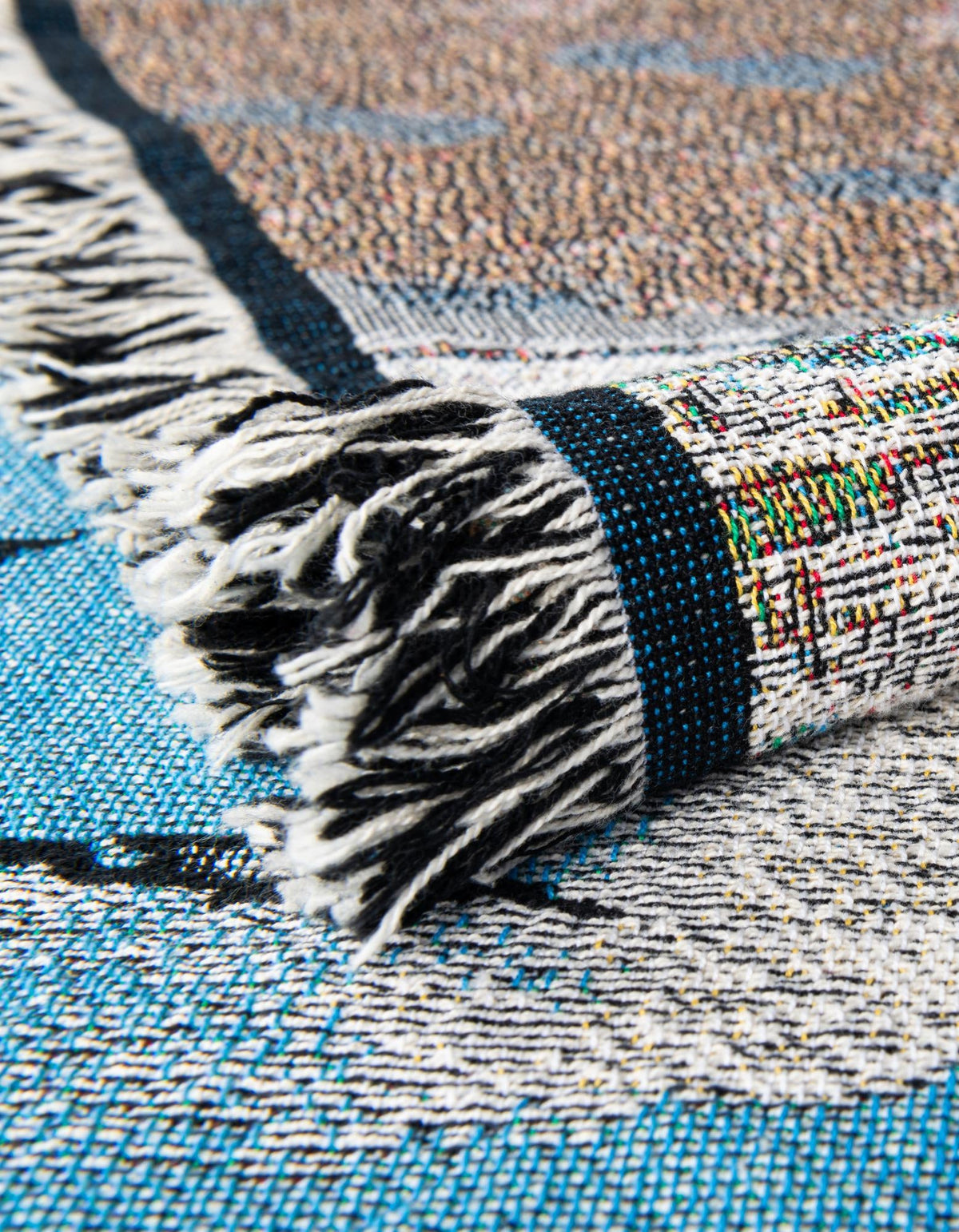 Fleece Haven Collection Area Rug -  Xylocarp Rectangle Multi  lifestyle 4