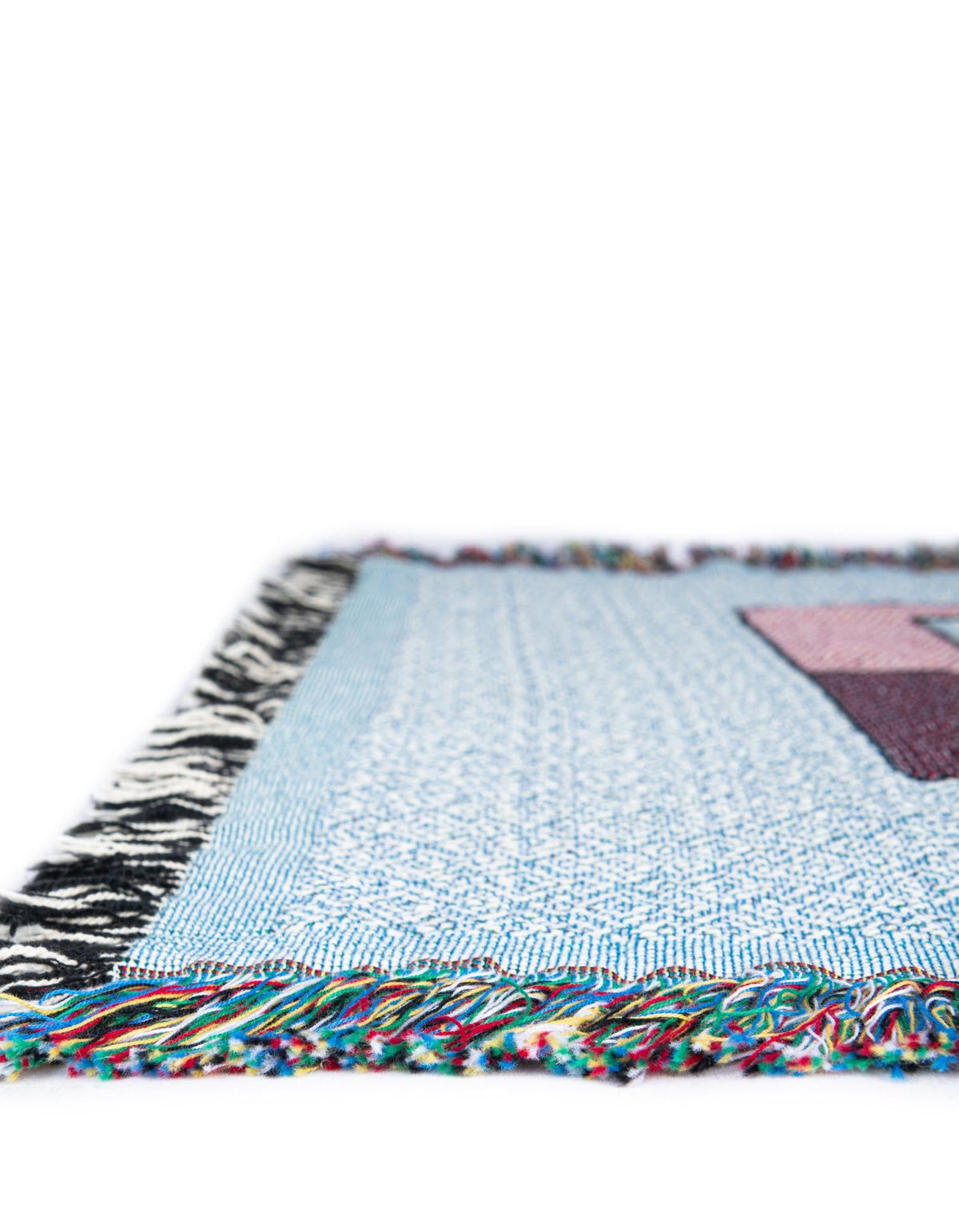 Fleece Haven Collection Area Rug -  Yukon Rectangle Blue  lifestyle 8