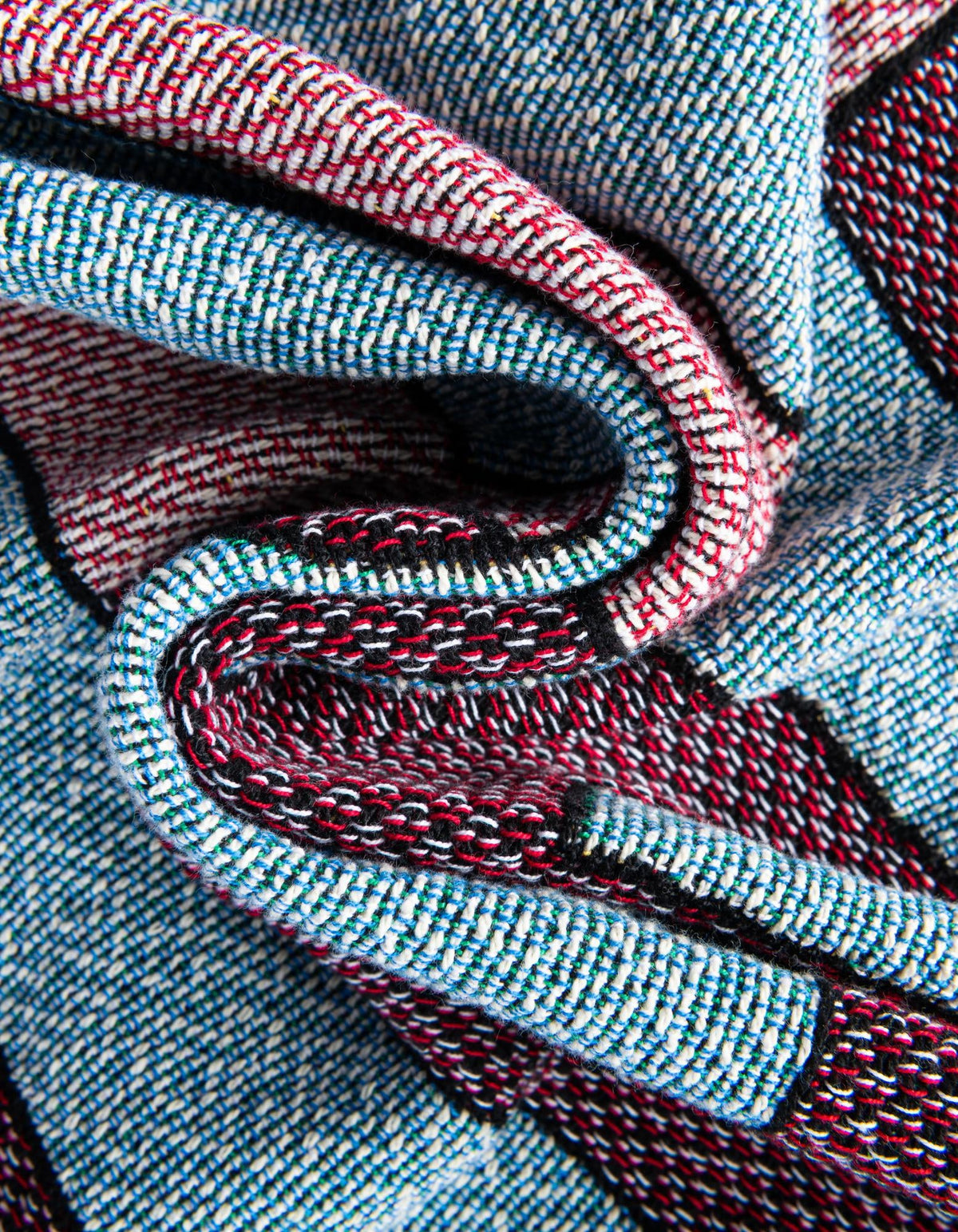 Fleece Haven Collection Area Rug -  Yukon Rectangle Blue  lifestyle 9