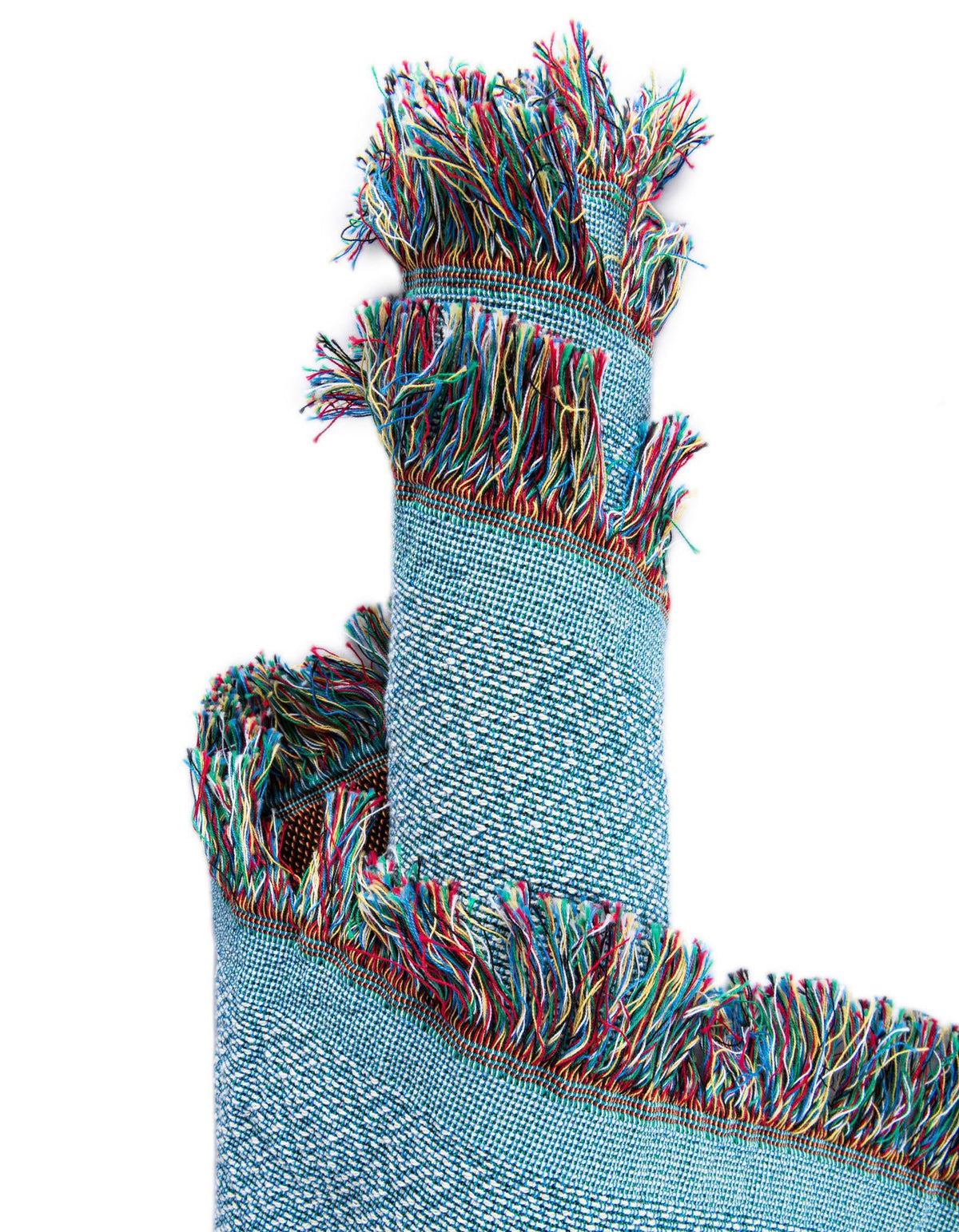 Fleece Haven Collection Area Rug -  Yukon Rectangle Blue  lifestyle 12