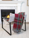 Fleece Haven Collection Area Rug -  Zeeland Rectangle Red  lifestyle 2
