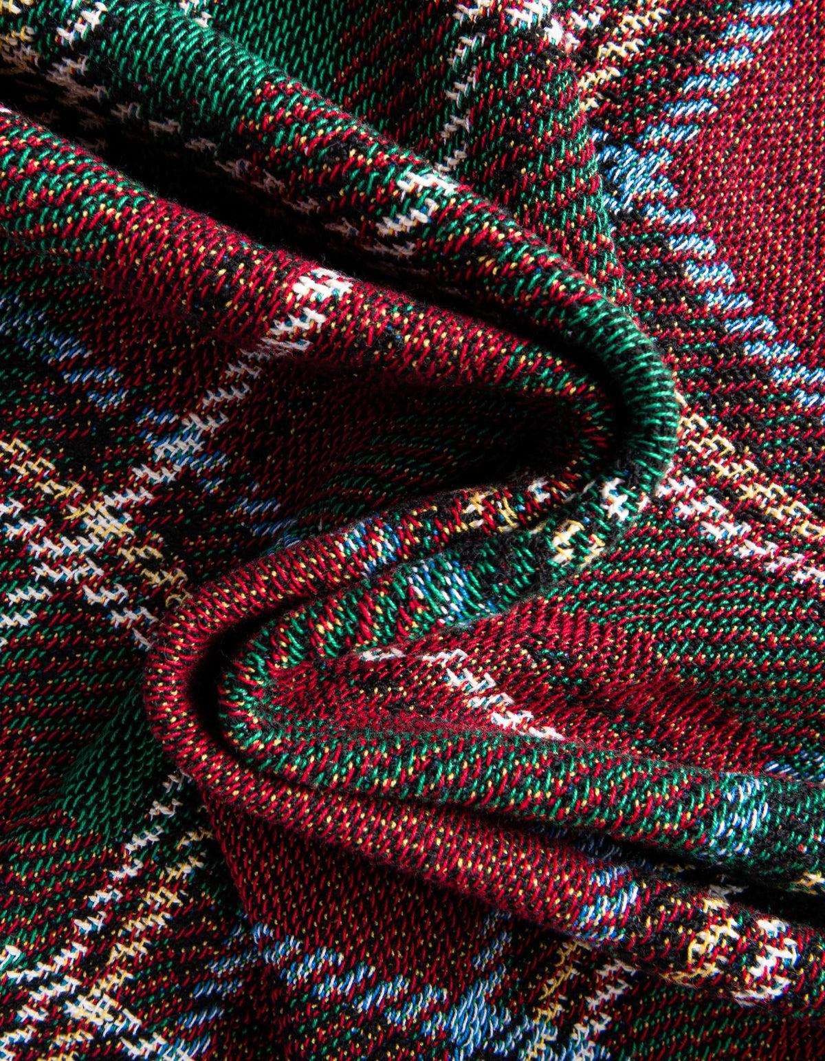 Fleece Haven Collection Area Rug -  Zeeland Rectangle Red  lifestyle 9