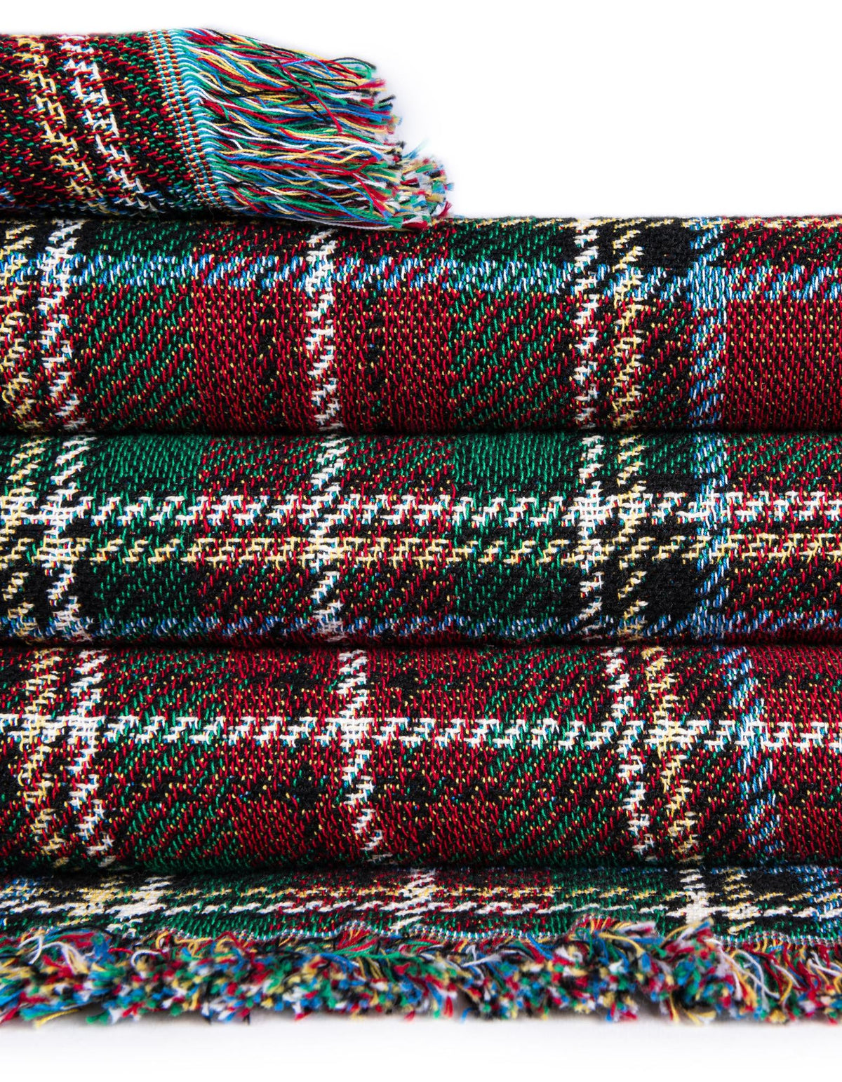 Fleece Haven Collection Area Rug -  Zeeland Rectangle Red  lifestyle 15