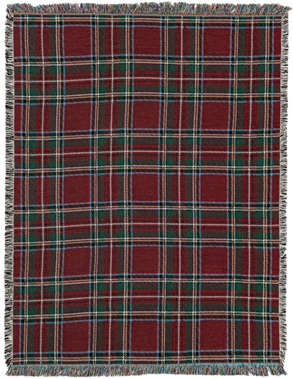 Fleece Haven Collection Area Rug -  Zeeland Rectangle Red Main