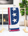 Fleece Haven Collection Area Rug -  Casper Rectangle Red and Blue  lifestyle 4