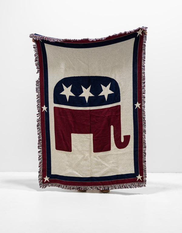 Fleece Haven Collection Area Rug -  Casper Rectangle Red and Blue  lifestyle 5