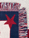 Fleece Haven Collection Area Rug -  Casper Rectangle Red and Blue  lifestyle 10