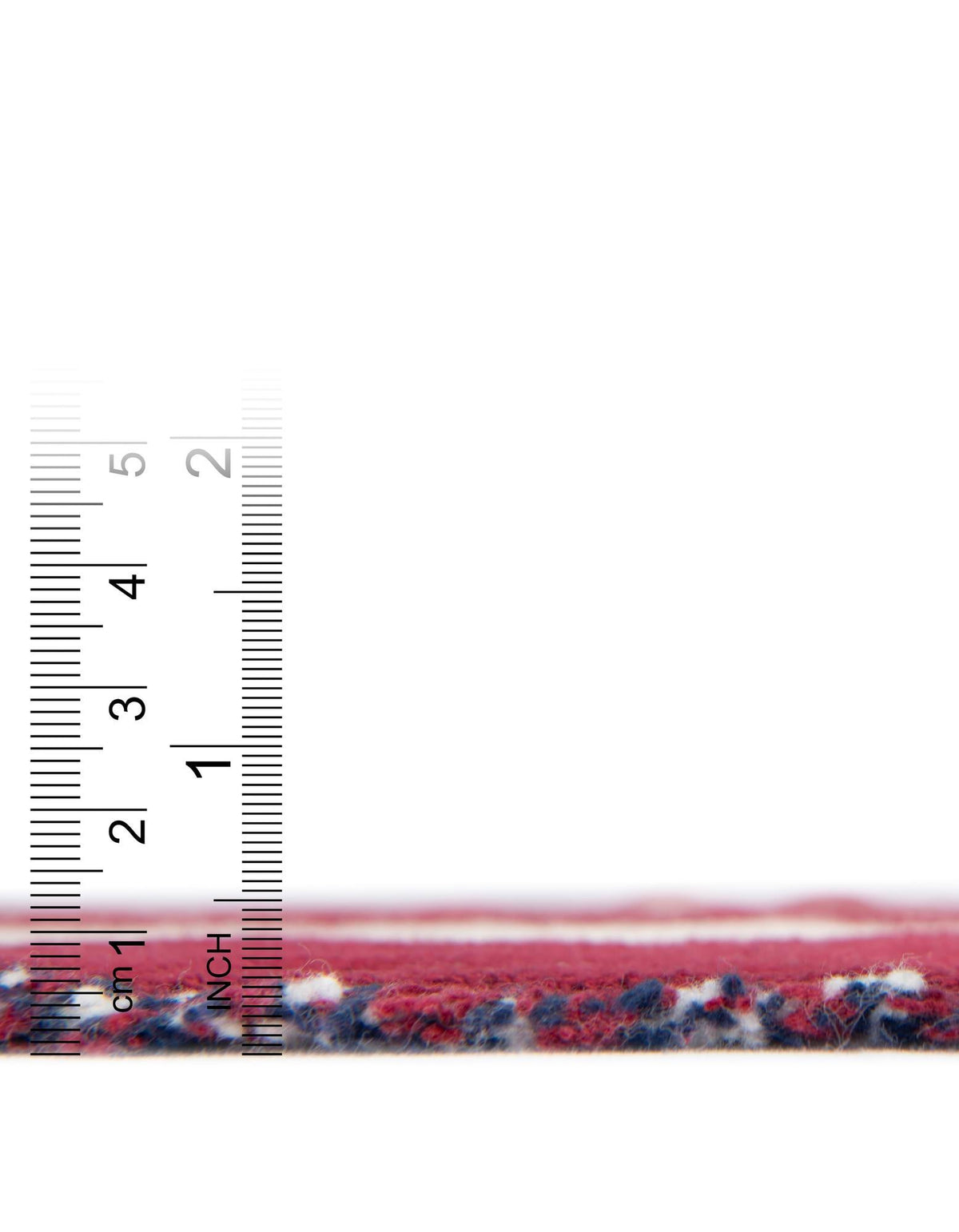 Fleece Haven Collection Area Rug -  Elgin Rectangle Red and Blue  lifestyle 3