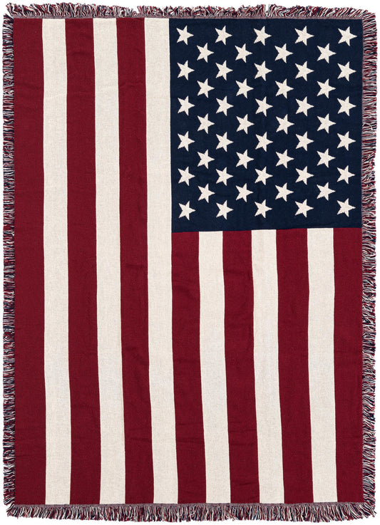 Fleece Haven Collection Area Rug -  Elgin Rectangle Red and Blue Main