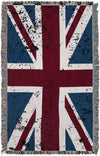Fleece Haven Collection Area Rug -  Galveston Rectangle Red and Blue Main