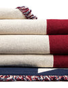 Fleece Haven Collection Area Rug -  Helena Rectangle Red and Blue  lifestyle 15