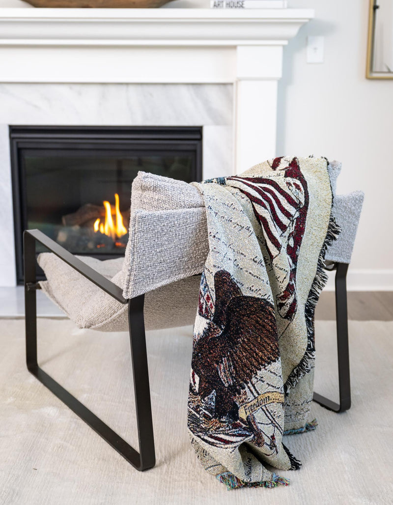Fleece Haven Collection Area Rug -  Ithaca Rectangle Multi  lifestyle 2