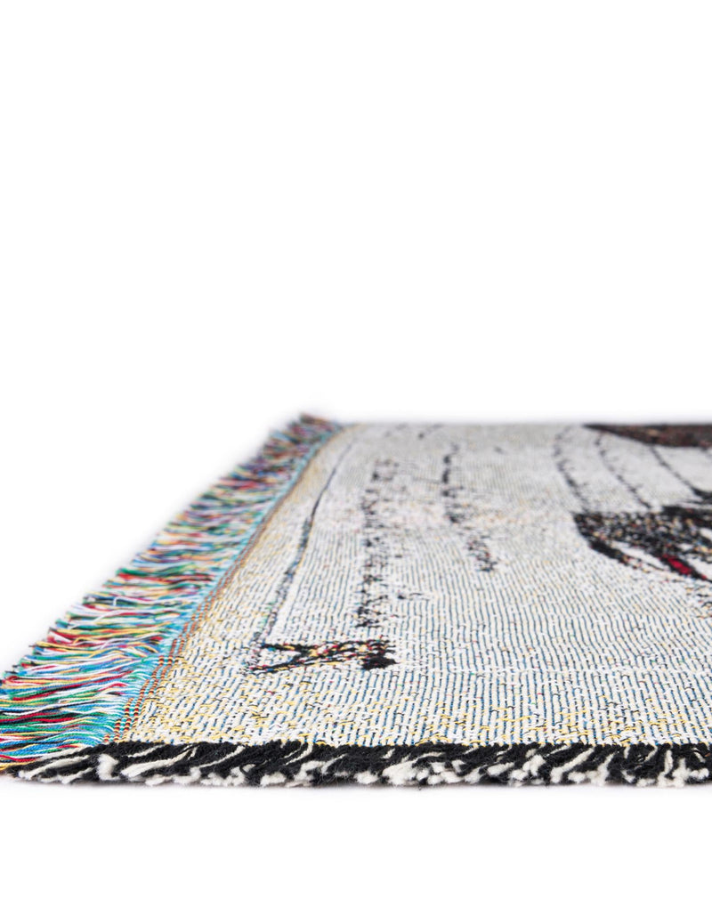 Fleece Haven Collection Area Rug -  Ithaca Rectangle Multi  lifestyle 8