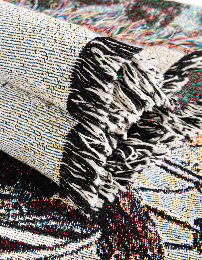 Fleece Haven Collection Area Rug -  Ithaca Rectangle Multi  lifestyle 14