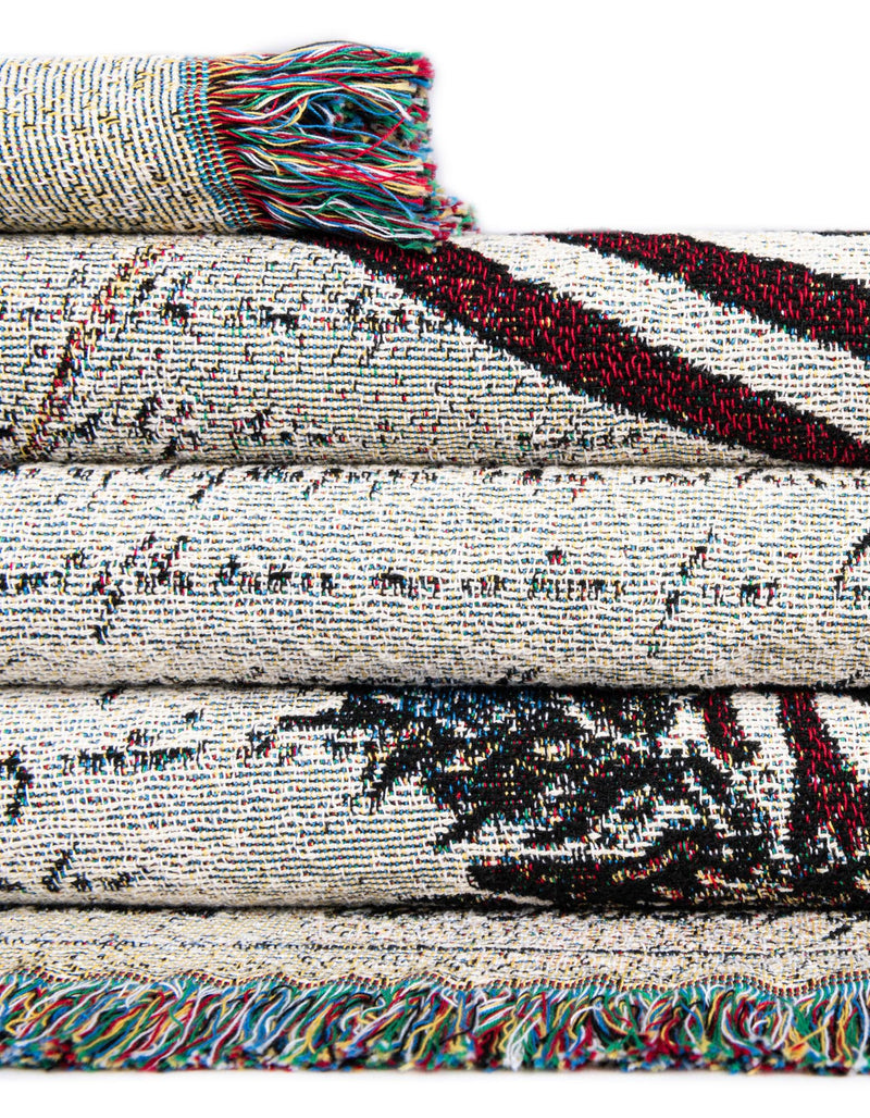 Fleece Haven Collection Area Rug -  Ithaca Rectangle Multi  lifestyle 15
