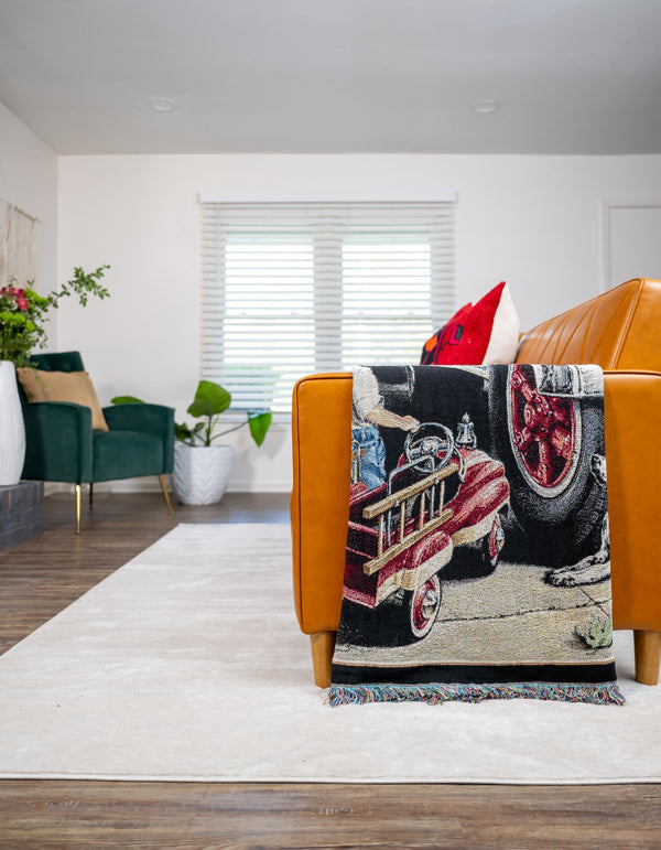 Fleece Haven Collection Area Rug -  Juneau Rectangle Multi  lifestyle 3