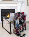 Fleece Haven Collection Area Rug -  Juneau Rectangle Multi  lifestyle 7