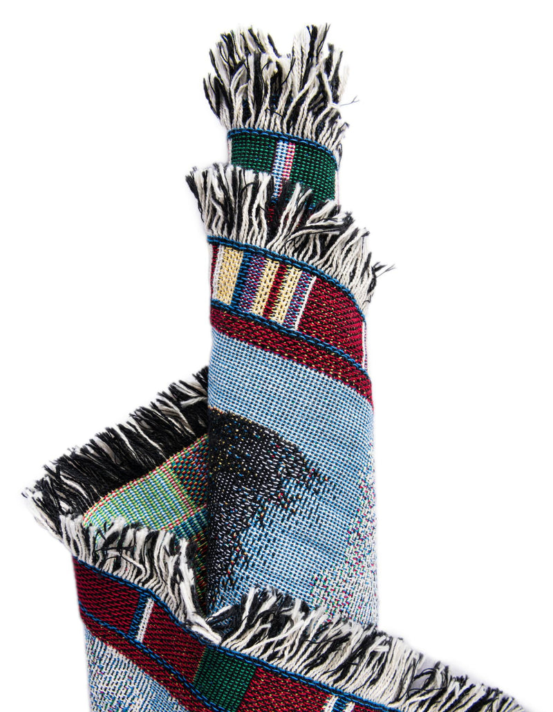 Fleece Haven Collection Area Rug -  Olympia Rectangle Blue  lifestyle 12