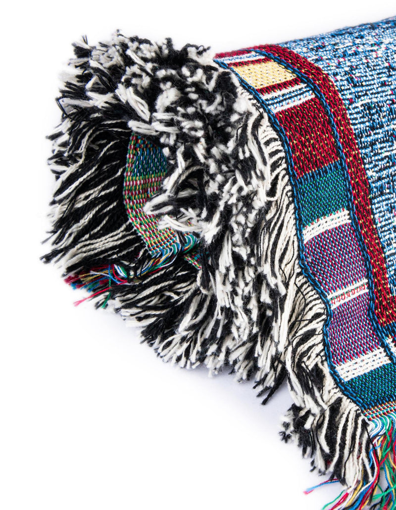Fleece Haven Collection Area Rug -  Olympia Rectangle Blue  lifestyle 13